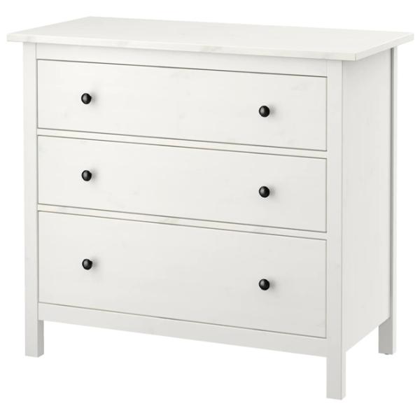 Comodă Ikea Hemnes 96 x 108 x 50 / MDF / Alb photo 1