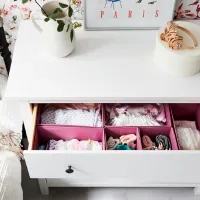 Comodă Ikea Hemnes 96 x 108 x 50 / MDF / Alb photo 3