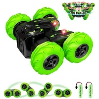 Mașină Richi Tichi 82256 8600022382256 10 km/h / 2.4 GHz / Green Black photo 5