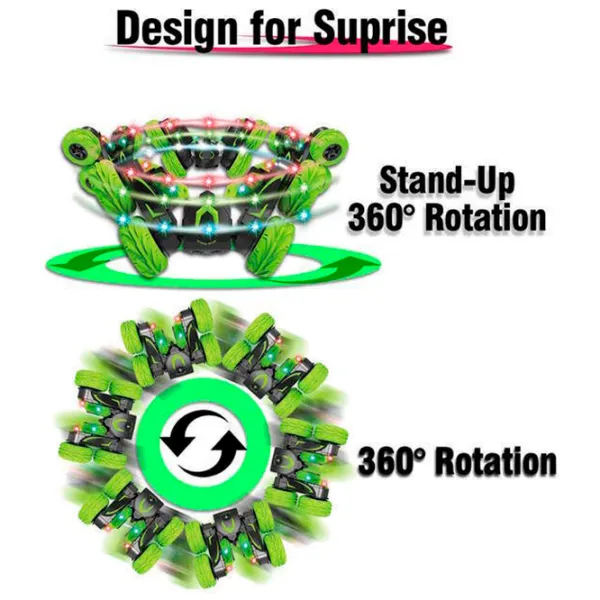 Машинка Richi Tichi 82256 8600022382256 10 км/ч / 2.4 ГГц / Зелёный Черный photo 6 Машинка Richi Tichi 82256 8600022382256 10 км/ч / 2.4 ГГц / Зелёный Черный photo 6