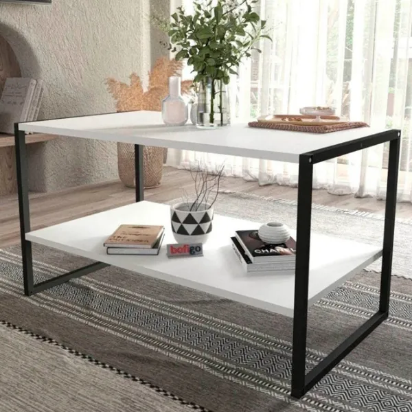 Măsuță de cafea Nex Home 22-59-01 246426 White photo 2 Măsuță de cafea Nex Home 22-59-01 246426 White photo 2