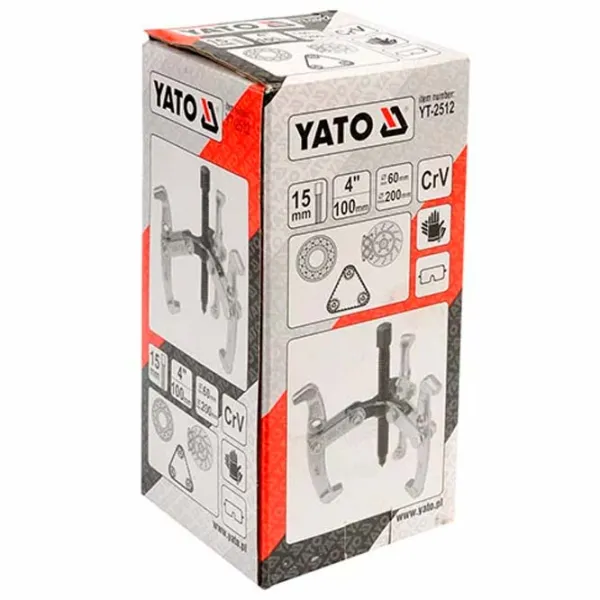 Съёмник Yato YT2512 Металл / 1 photo 2