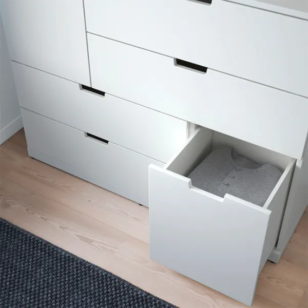 Комод Ikea Nordli 99 x 120 x 47см / МДФ / Белый photo 2