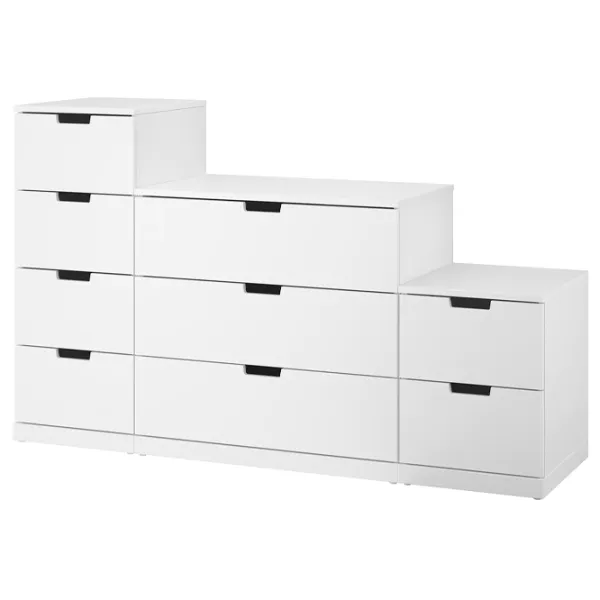 Комод Ikea Nordli 99 x 160 x 47см / МДФ / Белый photo 1