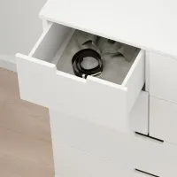 Comodă Ikea Nordli 99 x 120 x 47 / MDF / Alb photo 2