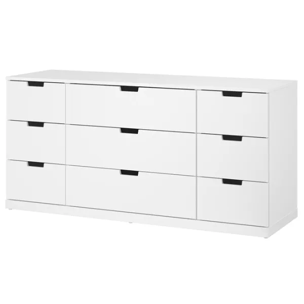 Комод Ikea Nordli 76 x 160 x 47см / МДФ / Белый photo 1