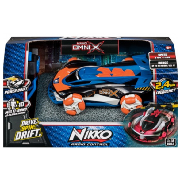 Машинка Nikko Nano Omni X 10200N   / 2.4 ГГц / Черный Разноцветный photo 3 Машинка Nikko Nano Omni X 10200N   / 2.4 ГГц / Черный Разноцветный photo 3
