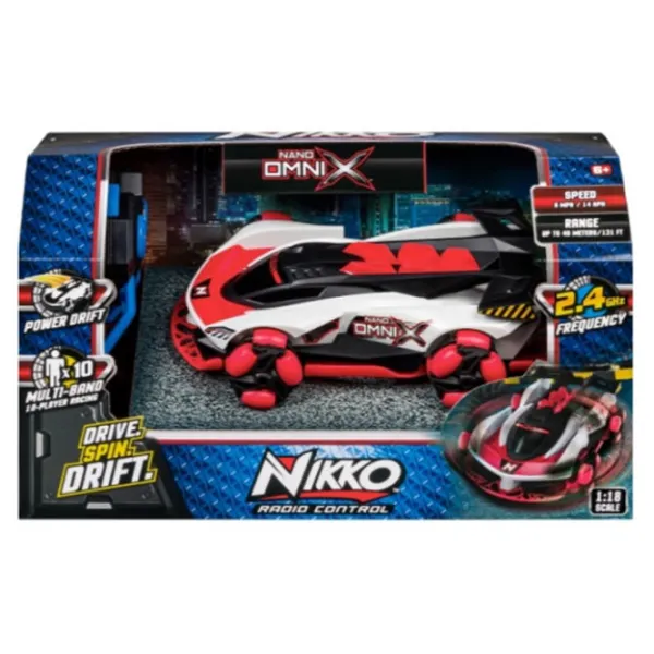 Машинка Nikko Nano Omni X 10200N   / 2.4 ГГц / Черный Разноцветный photo 5 Машинка Nikko Nano Omni X 10200N   / 2.4 ГГц / Черный Разноцветный photo 5