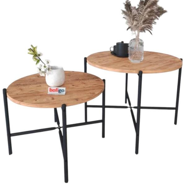 Măsuță de cafea Nex Home 22-22-02 246423 Brown photo 1