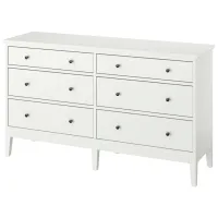 Comodă Ikea Idanas 95 x 162 x 50 / MDF / Alb