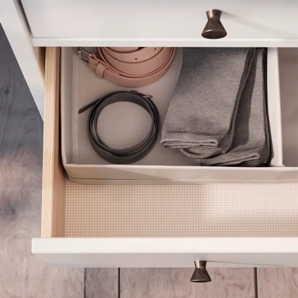 Comodă Ikea Idanas 95 x 162 x 50 / MDF / Alb photo 2