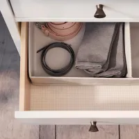 Comodă Ikea Idanas 95 x 162 x 50 / MDF / Alb photo 2
