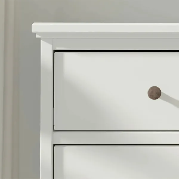 Comodă Ikea Idanas 95 x 162 x 50 / MDF / Alb photo 4