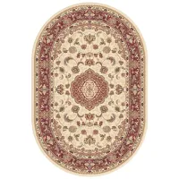 Ковер Covoare Ungheni Atlas Beige Red / Полипропилен