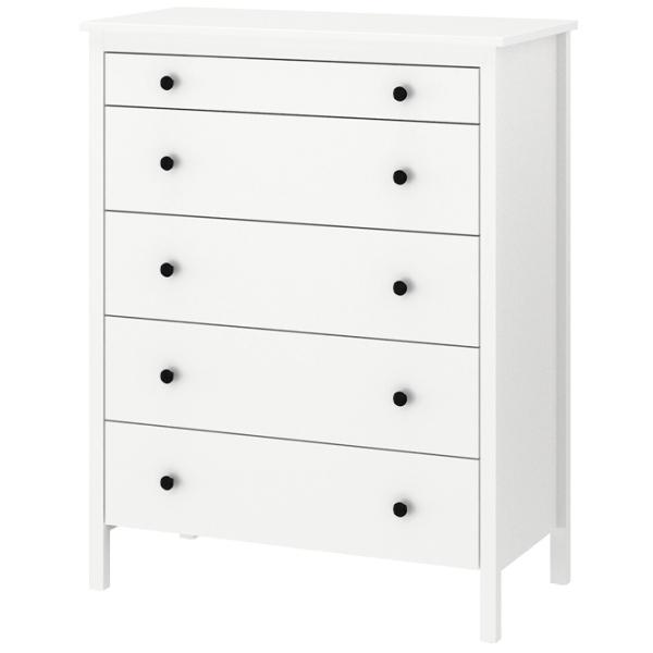 Comodă Ikea Koppang 114 x 90 x 44 / MDF / Alb photo 1