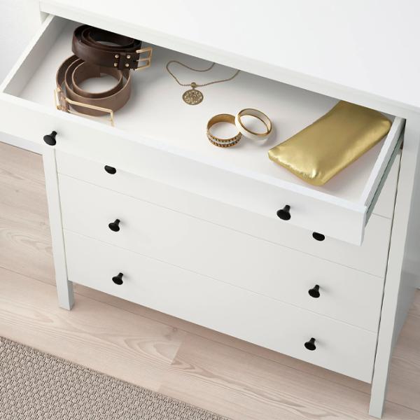 Comodă Ikea Koppang 114 x 90 x 44 / MDF / Alb photo 3