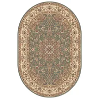 Covor Covoare Ungheni Atlas Beige Green / Polipropilenă