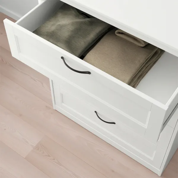 Комод Ikea Songesand 104 x 82 x 50см / МДФ / Белый photo 4