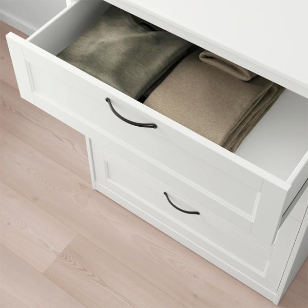 Комод Ikea Songesand 104 x 82 x 50см / МДФ / Белый photo 4