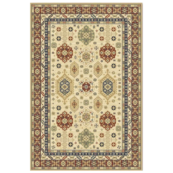 Ковер Covoare Ungheni Atlas Beige Red / Полипропилен photo 1