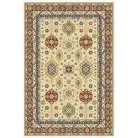 Ковер Covoare Ungheni Atlas Beige Red / Полипропилен