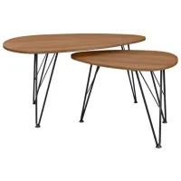 Набор журнальных столиков DecoPrim CT-2010  Коричневый