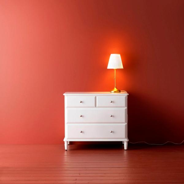 Comodă Ikea Tyssedal 76 x 87 x 54 / MDF / Alb photo 2
