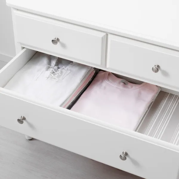 Comodă Ikea Tyssedal 76 x 87 x 54 / MDF / Alb photo 6
