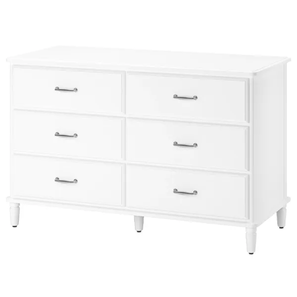 Комод Ikea Tyssedal 81 x 127 x 49см / МДФ / Белый photo 1 Комод Ikea Tyssedal 81 x 127 x 49см / МДФ / Белый photo 1