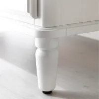 Comodă Ikea Tyssedal 81 x 127 x 49 / MDF / Alb photo 4