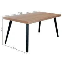 Măsuță de cafea ML-Mobila МЛ -2 Stejar Sonoma photo 3