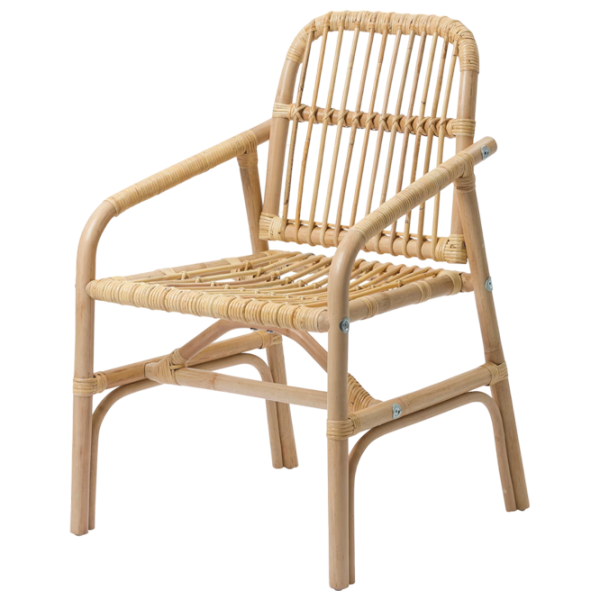 Кухонный стул Ikea Salno Искусственный ротанг/ Натуральный  photo 1