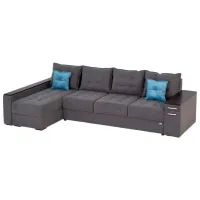 Canapea de colț Confort N-7 (A) (122455) Stofă / Gray