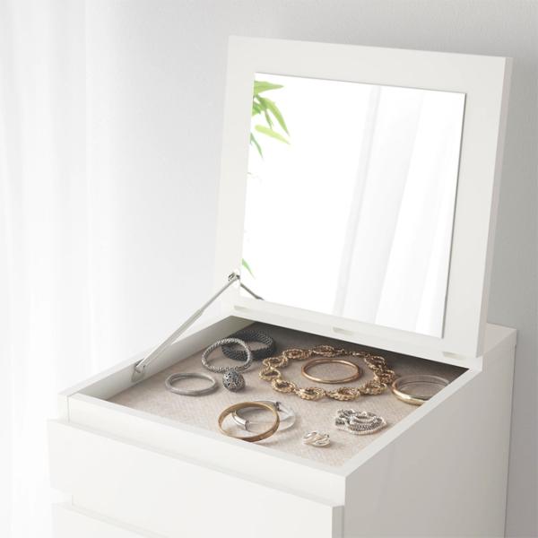 Comodă Ikea Malm 123 x 40 x 48.5 / MDF / Alb photo 5