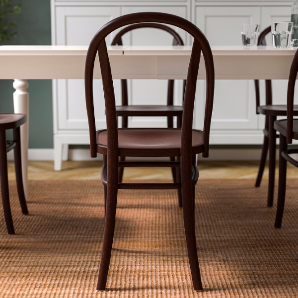 Кухонный стул Ikea Skogsbo Массив/ Тёмно-коричневый  photo 4