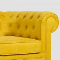 Canapea Confort N-10 (1224442) Stofă / Yellow photo 4