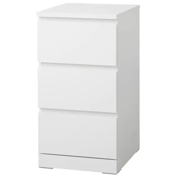 Comodă Ikea Malm 78 x 40 x 48 / MDF / Alb photo 1