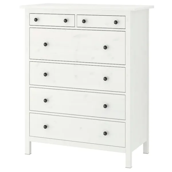 Комод Ikea Hemnes 131 x 108 x 50см / МДФ / Белый photo 1