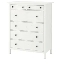 Comodă Ikea Hemnes 131 x 108 x 50 / MDF / Alb
