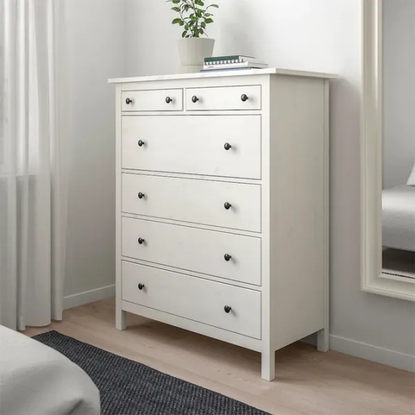 Комод Ikea Hemnes 131 x 108 x 50см / МДФ / Белый photo 4
