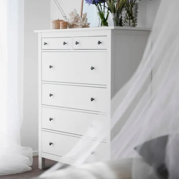 Комод Ikea Hemnes 131 x 108 x 50см / МДФ / Белый photo 5