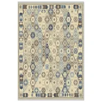 Covor Covoare Ungheni Riviera  Beige Blue / Polipropilenă