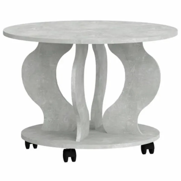 Măsuță de cafea ML-Mobila Ring  Gray photo 1 Măsuță de cafea ML-Mobila Ring  Gray photo 1