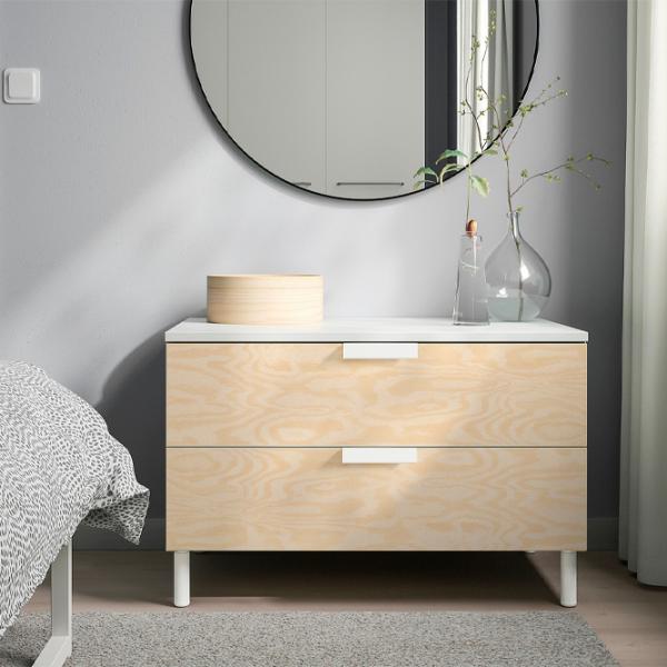 Комод Ikea Platsa/Kalbaden 53 x 80 x 57см / МДФ / Имитация сосны photo 2