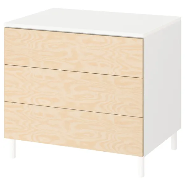 Comodă Ikea Platsa/Kalbaden 73 x 80 x 57 / MDF / Imitație de pin photo 1