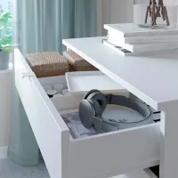 Comodă Ikea Vihals 90 x 70 x 47 / MDF / Alb photo 5