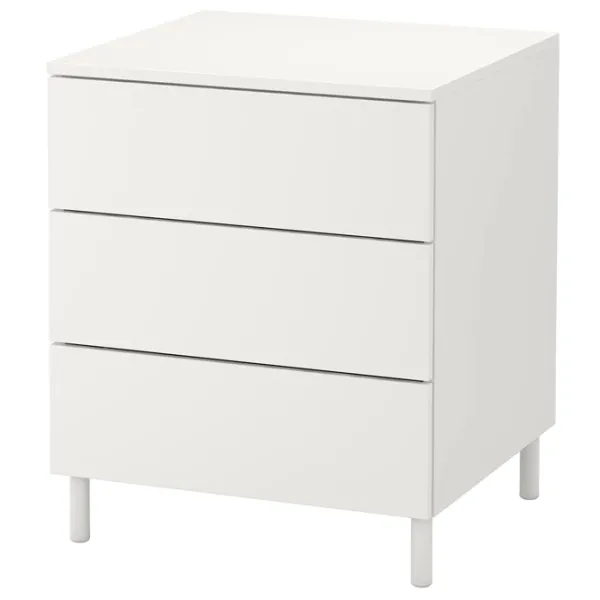 Комод Ikea Platsa 73 x 60 x 57см / МДФ / Белый photo 1