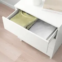 Comodă Ikea Platsa 73 x 60 x 57 / MDF / Alb photo 2