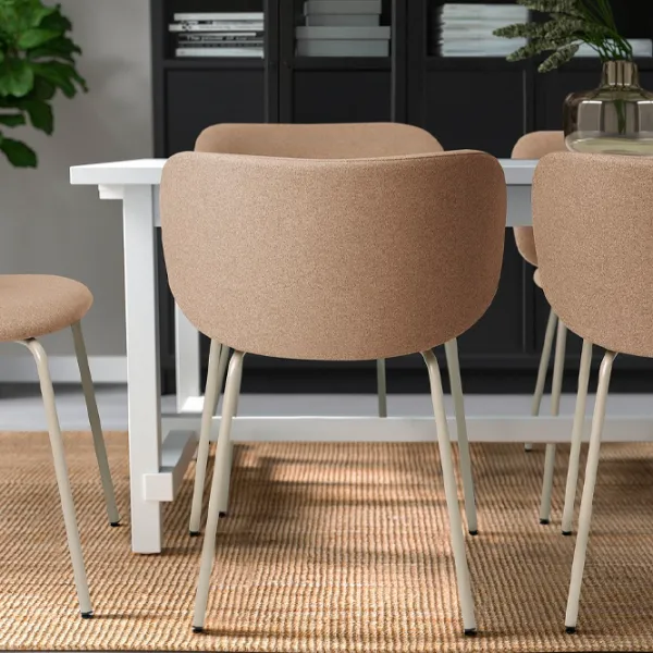Кухонный стул Ikea Krylbo/Tonerud Полиэстер/ Темно-бежевый Beige photo 4