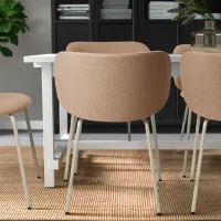 Scaun de bucătărie Ikea Krylbo/Tonerud Poliester/ Dark Beige Beige photo 4